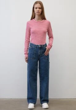 Marc O'Polo DENIM Aus Stretchigem- Longsleeve - Multi Kensington Blue -Marc O'Polo adf0aa99dcb24935998eeab6b7ec5103