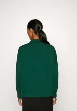 Marc O'Polo Blouse Long Feminine Sleeve Slit At Neck Modern Volume Shape - Blouse - Spring Pine -Marc O'Polo ae53b8b1a02a42579ccd66a3b2f8fc4a