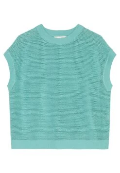 Marc O'Polo Ajour-Aus - T-Shirt Basic - Sea Blue -Marc O'Polo aec84219e0234ae2a089fba801437b88