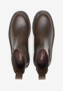 Marc O'Polo Phia- Enkellaarsjes Met Plateauzool - Crimson Brown -Marc O'Polo b35dc296fb7e435cb1113ae4ac6a71b1