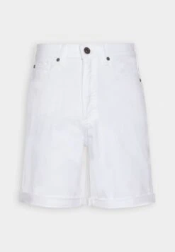 Marc O'Polo Woven 5 Pocket High Waist Relaxed Fit Mid Length Turn - Shorts - White -Marc O'Polo b3f7070fffc14962b51ce6d9056702a6