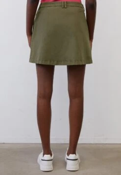 Marc O'Polo DENIM Bundfalten-Aus Stretichgem Organic - A-Lijn Rok - Dakota Shadow -Marc O'Polo b64ef99144464cc2bb6b3fd321ded060