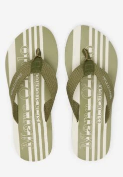 Marc O'Polo Beach-Mit-Muster - Teensandalen - Oliv -Marc O'Polo b6e645faedec4b66a40f997fb5108a74
