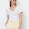 Marc O'Polo V-Neck - T-Shirt Basic - White -Marc O'Polo b7a06f757abe4b838cddd1ddd878f690