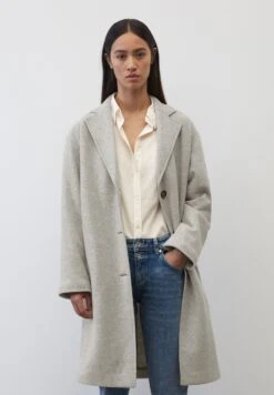 Marc O'Polo Mantel - Cloudy Grey Melange