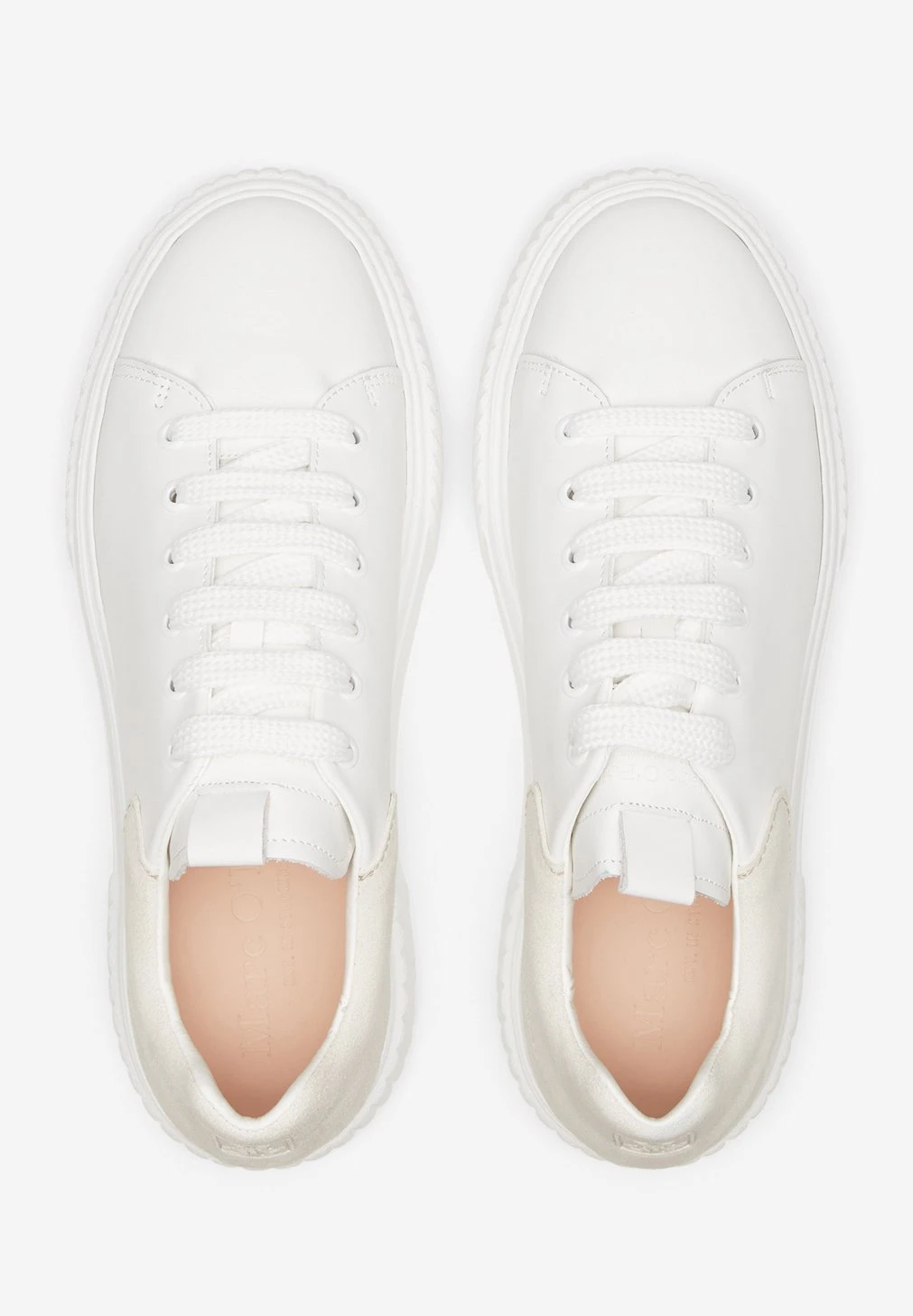 Marc O'Polo Aus Hochwertigem - Sneakers Laag - White 5 Marc O'Polo Aus Hochwertigem - Sneakers Laag - White - Afbeelding 3