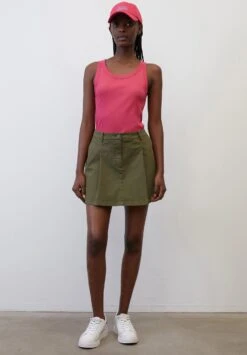 Marc O'Polo DENIM Bundfalten-Aus Stretichgem Organic - A-Lijn Rok - Dakota Shadow