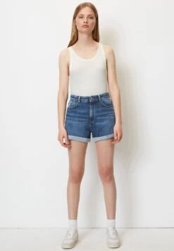 Marc O'Polo DENIM Modell Ylvi- Jeansshort - Multi Authentic Dark Blue -Marc O'Polo bcbd6467f5754d0088d226e411592207