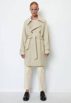 Marc O'Polo Midi Length Details - Trenchcoat - Jonesboro Cream -Marc O'Polo bd2f7da6c3bd4edc95d3614a91469a0c