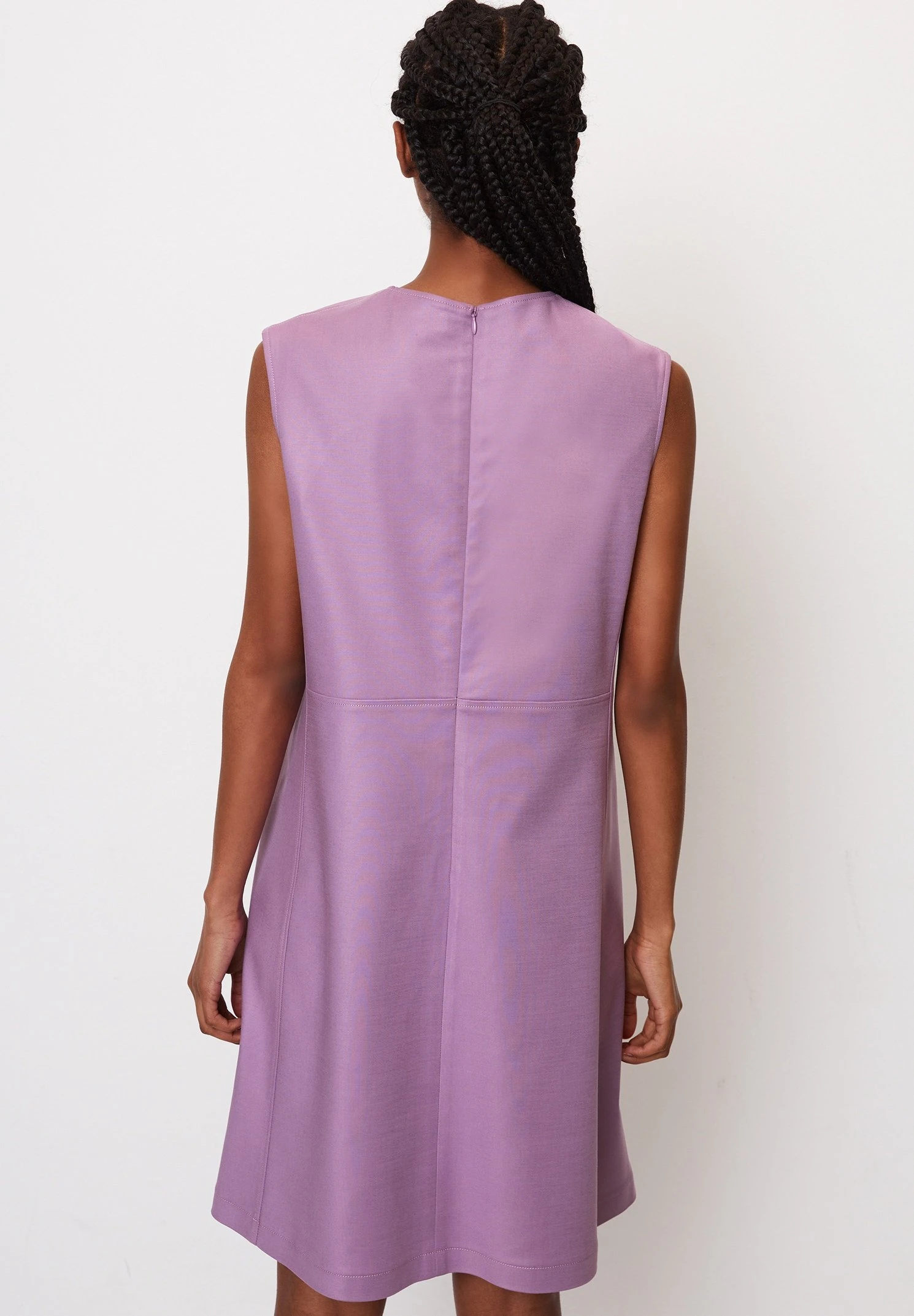 Marc O'Polo Kurzes In A-Linie - Jurk - Wild Lilac 5 Marc O'Polo Kurzes In A-Linie - Jurk - Wild Lilac - Afbeelding 3