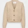 Marc O'Polo Cardigan Longsleeve V Neck Button Closure - Vest - Frosty Sand Melange -Marc O'Polo c134938f0ab34dc789aeca93464f2afe