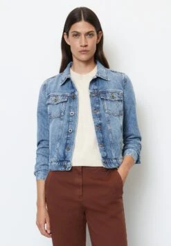 Marc O'Polo Klassische Regular Aus Organic - Spijkerjas - Mid Blue Vintage Wash