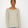 Marc O'Polo Long Sleeve Boat Neck - Longsleeve - Sand -Marc O'Polo c3617ae82f7e4febb4fd0b128c73162b