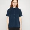 Marc O'Polo DENIM Short Sleeve - Overhemdblouse - Admiral -Marc O'Polo c3d707440e9442c4b4888acdbfb95371