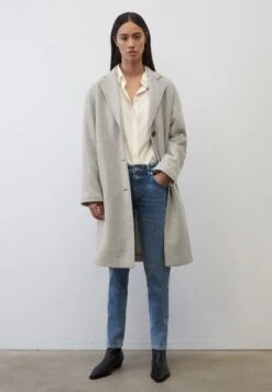 Marc O'Polo Mantel - Cloudy Grey Melange -Marc O'Polo c402a149207c40d6848a45c4787f3da6