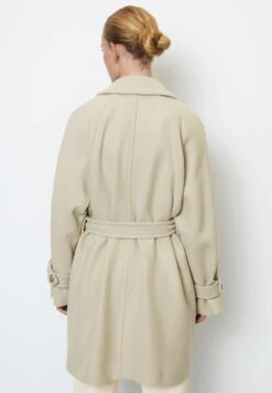 Marc O'Polo Midi Length Details - Trenchcoat - Jonesboro Cream -Marc O'Polo c532b2d3d1984a73ad2b17aed8ca0aeb