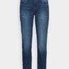 Marc O'Polo Trouser Mid Waist Boyfriend Fit Cropped Length - Slim Fit Jeans - Cashmere Dark Blue Wash 2 Marc O'Polo Trouser Mid Waist Boyfriend Fit Cropped Length - Slim Fit Jeans - Cashmere Dark Blue Wash -Marc O'Polo c61bded6c4d648cba9a5cf34764ad001