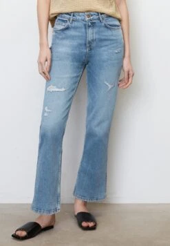 Marc O'Polo Ahus- Flared Jeans - Super Sustainable Blue Wash