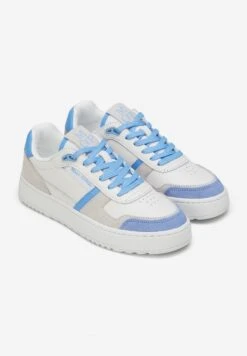 Marc O'Polo Court Aus Hochwertigem- Sneakers Laag - Offwhite Light Blue -Marc O'Polo c8f7b90e05dc429d8b01554ea9a40614