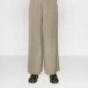Marc O'Polo Pants Palazzo Style Wide Leg Elastic Waistband - Broek - Frozen Taupe -Marc O'Polo c933fea88fe24e35bf06e20d37aadc82