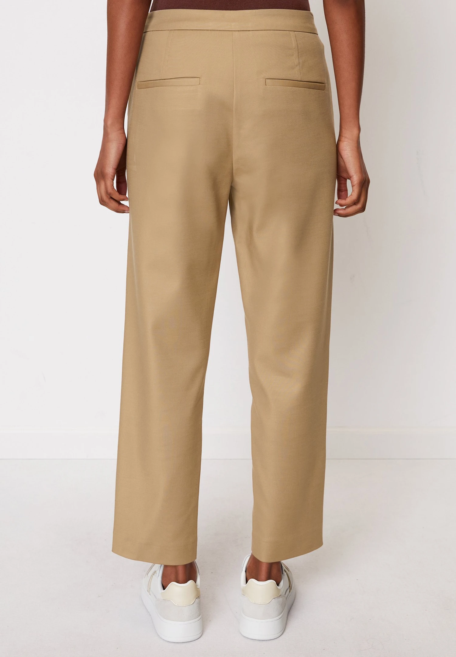 Marc O'Polo Pants Regular Waist Ankle Length French Pockets - Broek - Stone Hearth 5 Marc O'Polo Pants Regular Waist Ankle Length French Pockets - Broek - Stone Hearth - Afbeelding 3