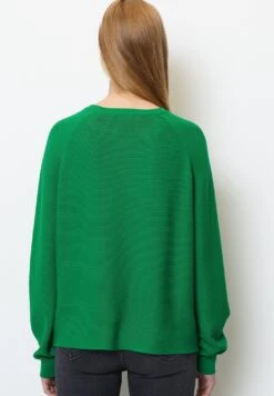 Marc O'Polo DENIM Raglan Mit Mini Struktur - Trui - Amazon Green -Marc O'Polo caddd3004e1d471a8b1b0085cfe701a0
