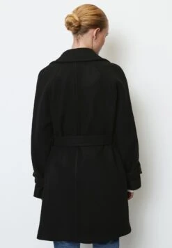 Marc O'Polo Midi Length Details - Trenchcoat - Black -Marc O'Polo cbe491192c954e39bb21ff1d2d8fb6c9