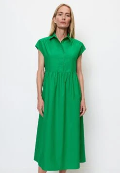 Marc O'Polo Volumen-Aus- Blousejurk - Vivid Green
