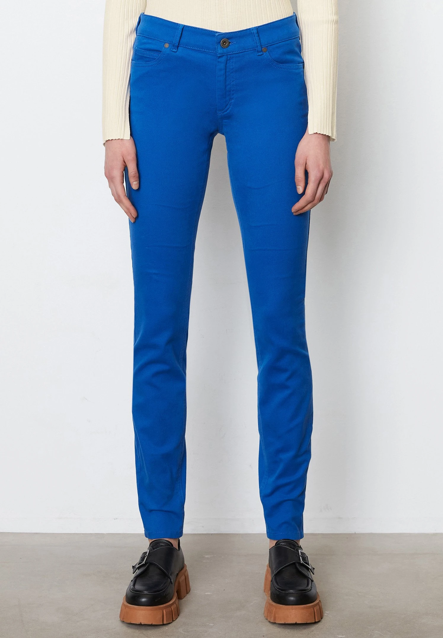 Marc O'Polo Alby- Slim Fit Jeans - Vibrant Blue 4 Marc O'Polo Alby- Slim Fit Jeans - Vibrant Blue - Afbeelding 2