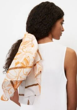 Marc O'Polo Quadrati Aus Softem Mix - Sjaal - Multi Faded Marigold