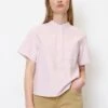 Marc O'Polo DENIM Kurzarm Mit Rückenfalten Aus- Blouse - Multi Matte Rose -Marc O'Polo d0668ca42888427b955a9f5bfd0d6373
