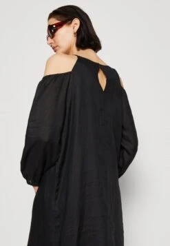 Marc O'Polo Dress Loose Fit Cut Out Shoulders - Jurk - Black -Marc O'Polo d1661fa3821d434eb3a81440515355ae