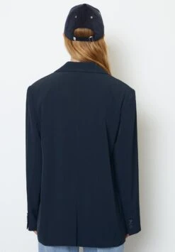 Marc O'Polo Aus Fliessendem - Halflange Jas - Deep Blue Sea -Marc O'Polo d3adc4e9483f476386cb0f0754bfd4a3