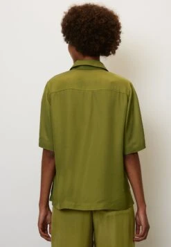 Marc O'Polo Short Sleeve Straight Casual Fit Kent Collar Patched - Overhemdblouse - Fern Green -Marc O'Polo d5a3a0af58f140b6863e0b4adf9692ce