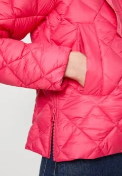 Marc O'Polo Jacket Fixed Hood With Welt Pockets - Jas - Dahlia Pink -Marc O'Polo d61b4bacc6624e9b967b2af94d8c34ee