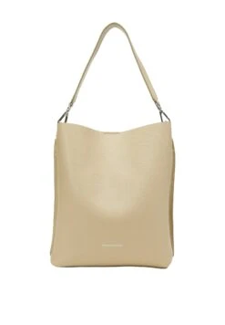 Marc O'Polo Hobo-Aus Fein Genarbtem- Handtas - Jonesboro Cream