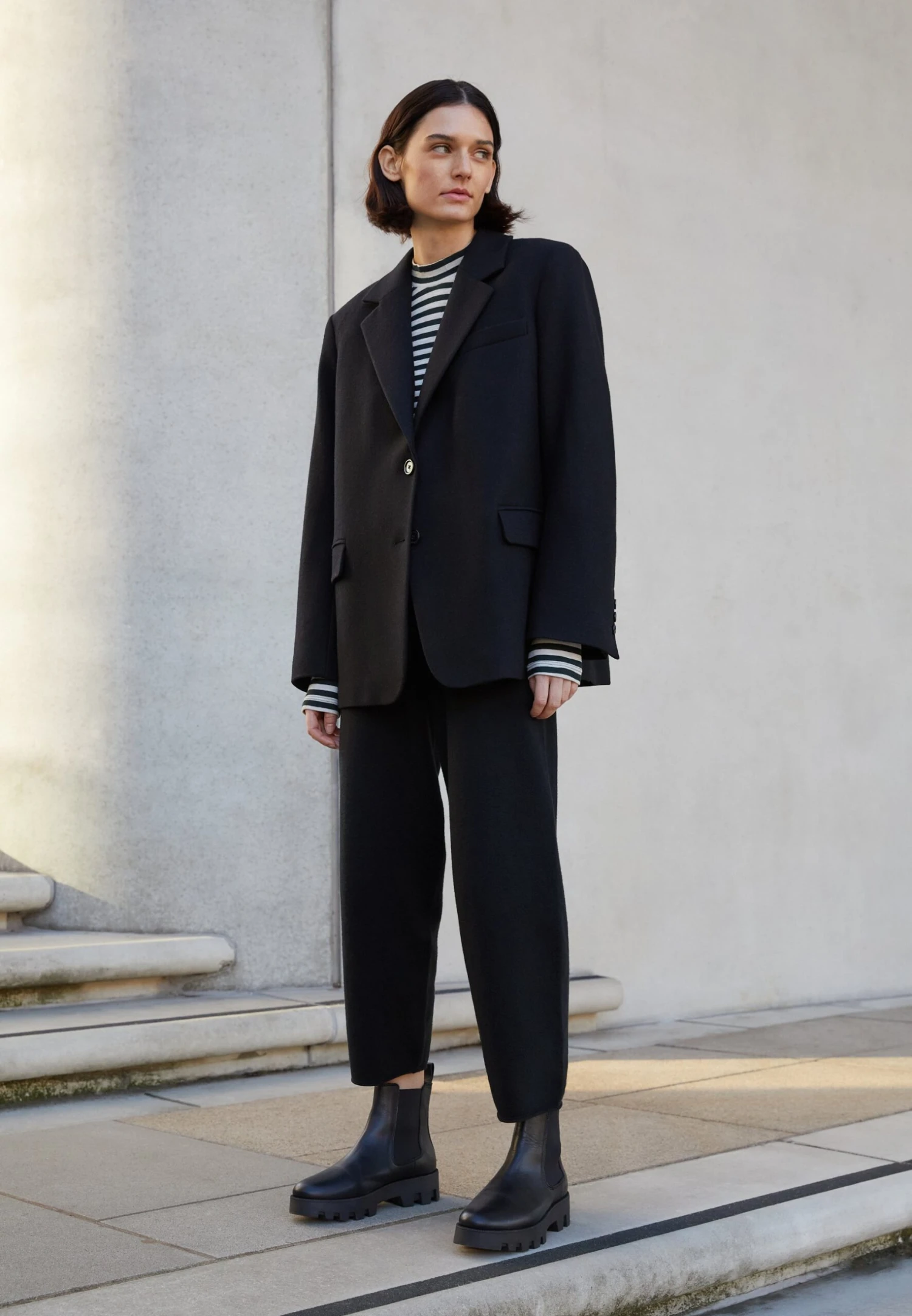 Marc O'Polo Pilar - Enkellaarsjes Met Plateauzool - Black 4 Marc O'Polo Pilar - Enkellaarsjes Met Plateauzool - Black - Afbeelding 2