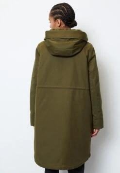 Marc O'Polo DENIM Organic Padded Zipper Hood With - Winterjas - Slate Green -Marc O'Polo d9e3d73cb635443f8f635e51c54a3f33