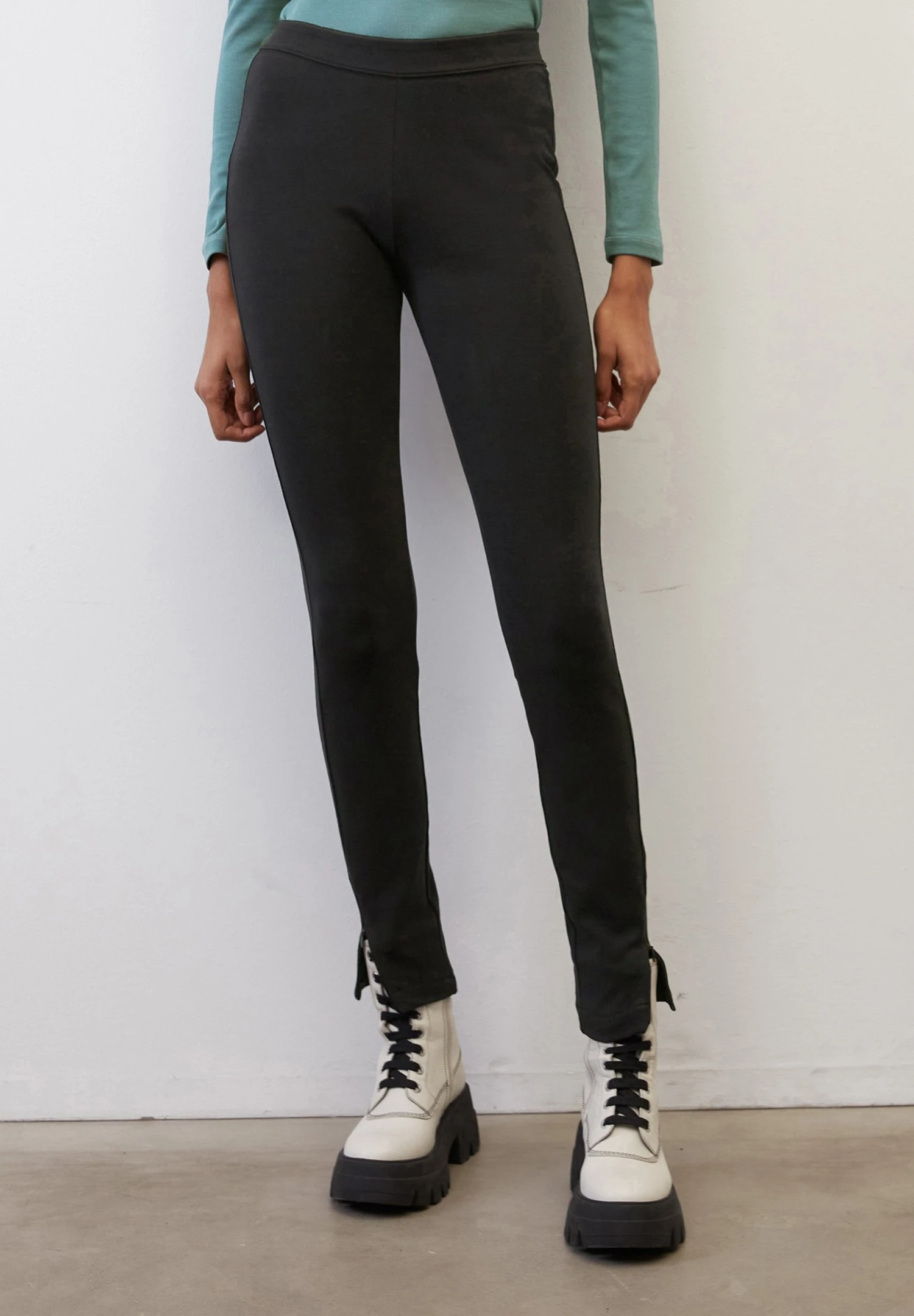 Marc O'Polo Mit Hohem Anteil - Legging - Black 4 Marc O'Polo Mit Hohem Anteil - Legging - Black - Afbeelding 2