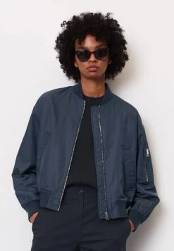 Marc O'Polo Blouson Im Piloten Stil- Bomberjacks - Deep Blue Sea