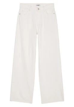 Marc O'Polo DENIM Modell Tomma Wide High Waist Regular Len - Relaxed Fit Jeans - Multi Bright White -Marc O'Polo df156f1dda8c41e8bf6ea0114fdba1c6