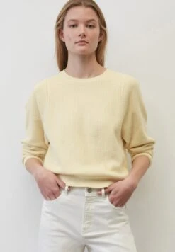 Marc O'Polo Rundhals - Trui - Multi Pale Sunflower