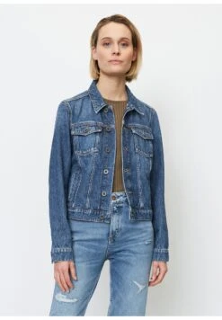 Marc O'Polo Klassische Regular Aus Organic - Spijkerjas - Vintage Dark Blue Wash