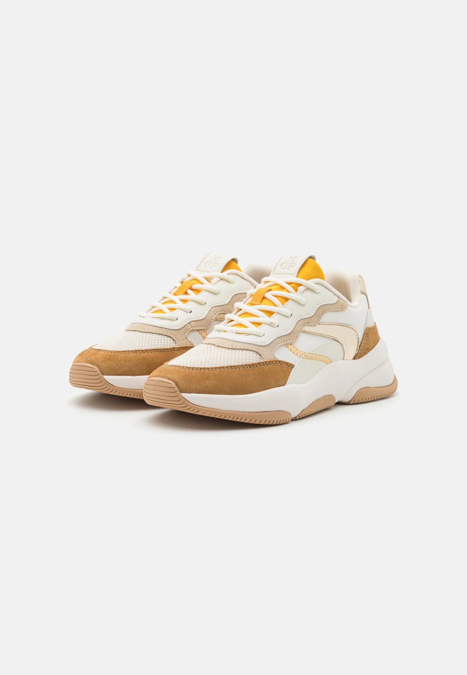 Marc O'Polo Mika- Sneakers Laag - Dark Sand/Gold 5 Marc O'Polo Mika- Sneakers Laag - Dark Sand/Gold - Afbeelding 3