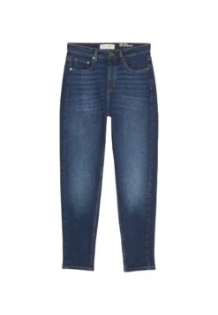 Marc O'Polo Modell Mala High Waist Cropped Aus - Jeans Tapered Fit - Authentic Dark Sea Blue Wash -Marc O'Polo ea1760a57544498da57069e55197d3ab