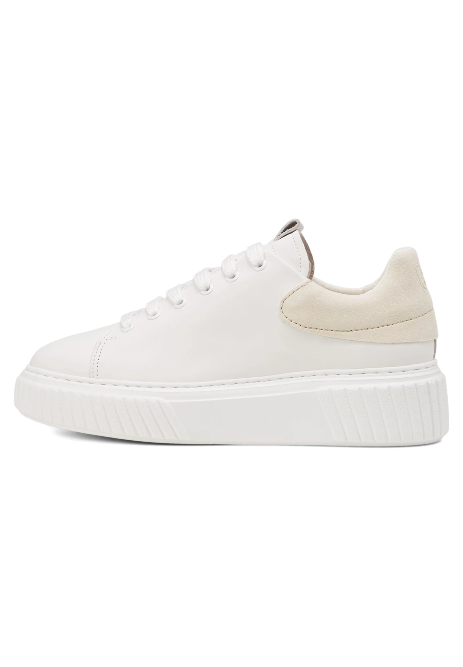 Marc O'Polo Aus Hochwertigem - Sneakers Laag - White 3 Marc O'Polo Aus Hochwertigem - Sneakers Laag - White