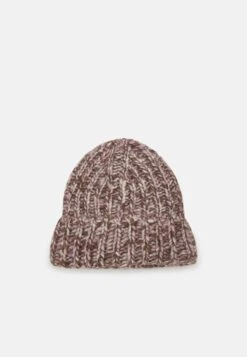 Marc O'Polo Beanie Fold-Up Mouline - Muts - Multi Blooming Lilac