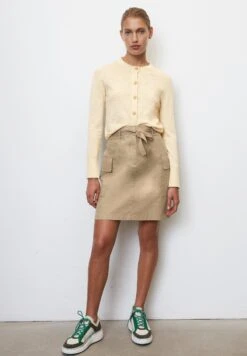 Marc O'Polo Regular AusSlub - Vest - Natural Sand -Marc O'Polo f4b9a0df3e1241fa8c7656abe10122a4