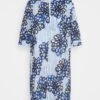 Marc O'Polo Beach Dress Short Length Round Neck With Slit - Strandaccessoire - Blue/White -Marc O'Polo f5da2b659d4d4600a25448f3489ede20