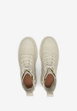 Marc O'Polo Enkellaarsjes Met Plateauzool - Offwhite -Marc O'Polo f7a2807cc1084373a38fe29b76ee6eee